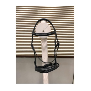 Bride de cheval en cuir de haute qualité avec exportation de prix abordable depuis l'Inde avec logo et taille personnalisés - Product Image 1