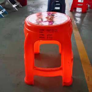 Tabouret moderne en plastique empilable seconde main clair salle de bain cuisine hauteur <span class=keywords><strong>comptoir</strong></span> tabourets de <span class=keywords><strong>bar</strong></span> moule - Product Image 2