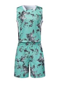 Dernier maillot d'uniforme de basket-ball de sport unisexe sans manches avec logo personnalisé et ensemble grande taille doux et confortable à séchage rapide - Product Image 4