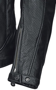 Veste de moto d'été pour hommes avec nouveau design en cuir de vachette Veste de sécurité grande taille pour adultes - Product Image 5