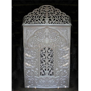 Indian Wedding Royal Backdrop <b>Panels</b> Wedding Pearl <b>White</b> <b>Panel</b> Traditional Wedding Rajasthani Fiber <b>Panel</b> New Hampshire Event - Product Image 1