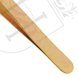 Pinzas para cejas de Punta puntiaguda dorada, Etiqueta Privada, de acero inoxidable de alta calidad, marca privada - Product Image 4
