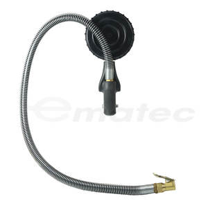 Inflador de neumáticos de alta resistencia con sellador de calibre e Inflador de aire con manguera, pistola de inflado portátil fabricada en Taiwán - Product Image 3