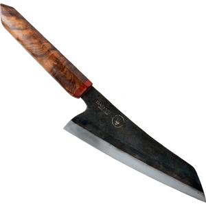 Capas de acero al carbono japonés cuchillos de cocina con mango de madera-BUNKA - Product Image 1