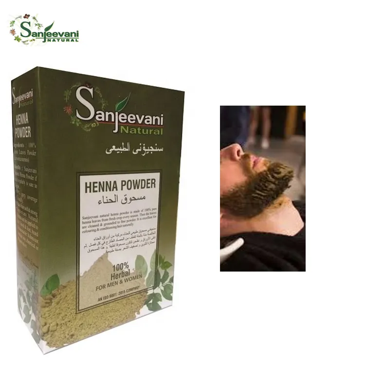 100% Natuurlijke India Haar Henna Poeder Professionele Haarkleur Crème Haarverf Verpakking Stuks Dye