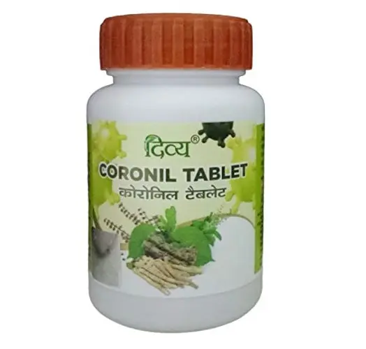 Patanjali Divya Coronil tablet-bitkisel tablet, ayurvedik tıp