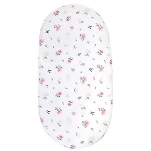 100% Pure Baby Bassinet Sheet drap de berceau ajusté ultra doux pour matelas de couffin sablier - Product Image 1