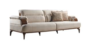 Set <span class=keywords><strong>di</strong></span> Arredamento per Soggiorno con <span class=keywords><strong>Divano</strong></span> Moderno Trasformabile in Legno Direttamente dalla Fabbrica all'Ingrosso per la Casa - Product Image 4