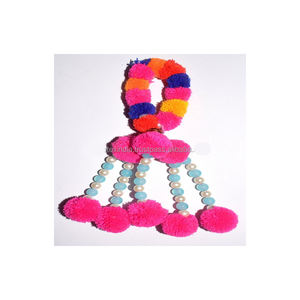 พู่หลากสีสำหรับตกแต่งเครื่องประดับ,ผู้ผลิตและผลิตโดยเครื่องตรวจวัดน้ำตาลในอินเดีย - Product Image 1