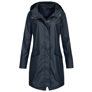 <b>Rain</b> <b>Jacket</b> Hooded Breathable Lightweight - Product Image 1