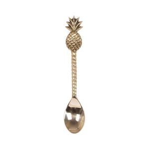 Cuillère en laiton, cadeau de fête, couverts en laiton doré, cuillère, fourchettes avec poignée en laiton en forme de lune, taille personnalisée - Product Image 2
