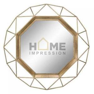 Décoration murale élégante Cadre de miroir en métal Miroir design en métal Fantaisie fait à la main en métal Vintage Home Decor Article Prix raisonnable - Product Image 3