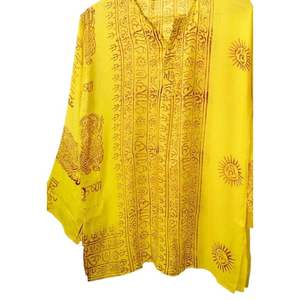 Kurta Om de Alta Calidad, 100% Algodón, Precios de Mayoreo, Ropa Lisa Personalizada, Estilo Anti-Técnicas - Product Image 5