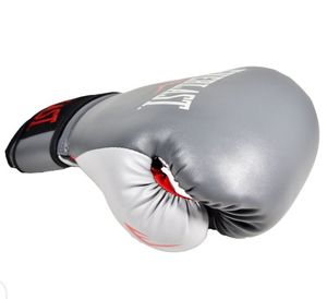 Fashion Leather Boxing Gloves for Training Martial Arts <b>New</b> Black Red OEM Logo Thai Color Material Adults <b>People</b> Origin Type - Product Image 3
