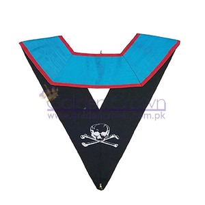 Collier maçonnique Memphis Misraim maître adorable brodé à la main | Collier maçonnique fournisseur en gros - Product Image 2