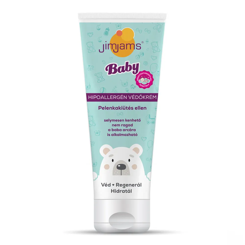 JimJams Baby Hypoallergenic protection cream 100ml Baby Diaper Rash Cream Ointment Protect Skin Care Diaper Cream