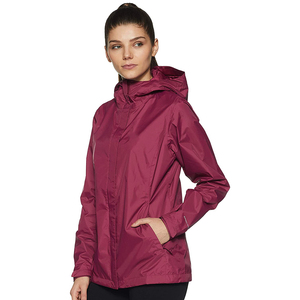 Chaquetas cortavientos de nailon para mujer, con capucha y cremallera, venta al por mayor - Product Image 3