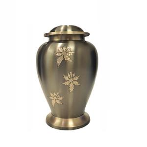 Brass Cremation Urn Human Funeral <b>Ashes</b> <b>Keepsake</b> Metal Memorial Cremation Urns Selling Wholesale Cremation Urn - Product Image 4