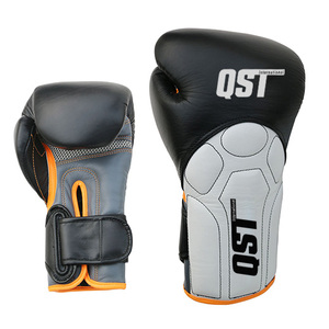 Gants de sparring professionnels en cuir de 16oz de conception personnalisée pour l'entraînement de kickboxing et de boxe équipement d'arts martiaux personnalisable - Product Image 3