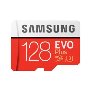 本物のSamsungEVO Plus microSDメモリーカード (アダプターU1 micro sdカード付き) 128GB