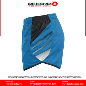 Pantalones cortos informales unisex para correr, tela Oxford ecológica, resistente al agua, forro de malla de secado rápido, estampado de letras bordadas - Product Image 4