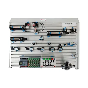 Potente Set di Istruzioni PLC Operato Electro Educativi Pneumatico Trainer Kit