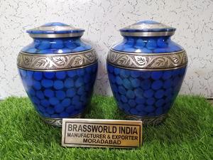 Urne en alliage d'aluminium pour adultes de qualité supérieure par Brassworld Inde Fournitures funéraires en laiton de qualité supérieure - Product Image 5