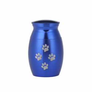 Minicabezal para perros y gatos, urna de cremación de aluminio - Product Image 2