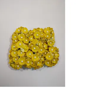 Handmade Mulberry Paper Flowers available in a huge assortment of colors, shapes, sizes and patterns