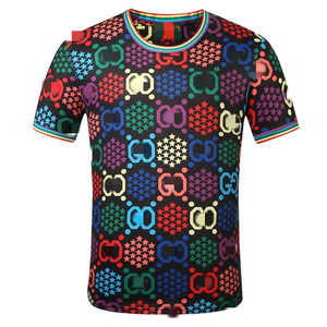 Impresión personalizada de verano de manga corta de los hombres Vintage camisetas personalizadas de manga corta al por mayor superventas hombres camisetas para la venta - Product Image 6