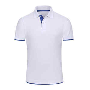 เสื้อโปโลแขนครึ่งสำหรับผู้ชายและผู้หญิงสำหรับใส่ได้ทั้งชายและหญิงผ้าเทอร์รี่ปักโลโก้ได้ตามต้องการฤดูร้อนขนาดพิเศษปรับแต่งได้ S-3XL - Product Image 4