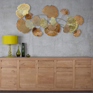 Craftter Metal <b>Leafs</b> <b>Wall</b> Art - Product Image 4