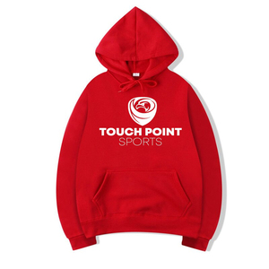 Sweat à capuche en molleton coloré, haut personnalisé avec Logo brodé - Product Image 3