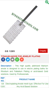 Parure de bijoux à Anode en titane, lot de 2 pièces, outils pour la fabrication de bijoux, solution et équipements indiens - Product Image 2