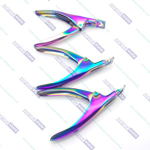 Cortaúñas acrílico de color arcoíris de diseño personalizado cortaúñas quirúrgico de acero inoxidable con embalaje personalizado - Product Image 5