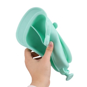 Plaque d'aspiration en Silicone pour bébé, 2 pièces, de plaque de laçage avec Led sans BPA s'adapte à la plupart des plateaux à chaises hautes - Product Image 3