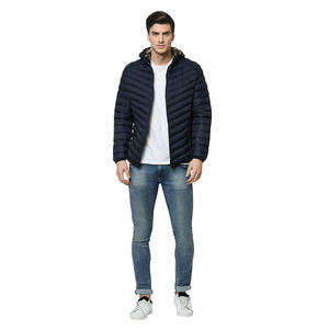Chaqueta de Invierno Reversible para Hombre, Estilo Casual, de Alta Calidad, Acolchada, de Nailon, con Burbujas, Resistente al Viento - Product Image 6
