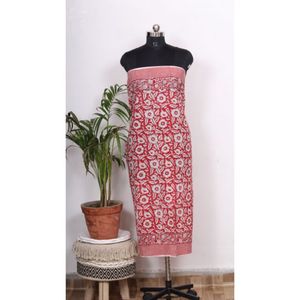 Pareo de tela de gasa suave para playa, Pareo con estampado de bloque de mano indio, Sarong, elegante - Product Image 4