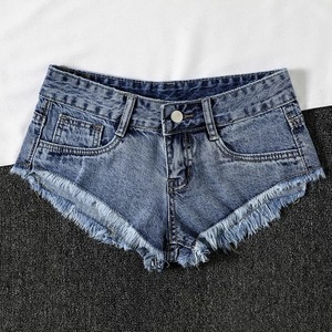Shorts de Mezclilla Cortos y Sexys Estilo Vintage, Shorts de Bikini Bonitos, Shorts Cortos de Mezclilla Sexys Estilo Vintage, Personaliza Tu Propio Diseño - Product Image 3