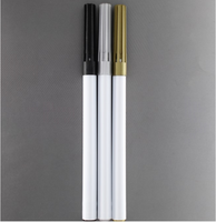Marqueur à pointe fine métallique de 6 mm avec logo personnalisé, encre non toxique pour papier, marque Hangkei, vente en gros