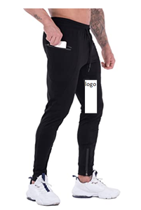 Pantalones de gimnasio para hombre, Joggers informales de entrenamiento, chándal para gimnasio, 70% algodón, 30% poliéster personalizable - Product Image 2