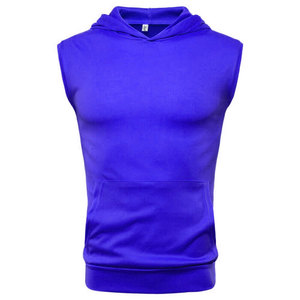 <b>Men's</b> Summer <b>Sleeveless</b> Vest Tank Top Muscle <b>Hoodie</b> for Gym Workout <b>Men's</b> Sweatshirts - Product Image 6