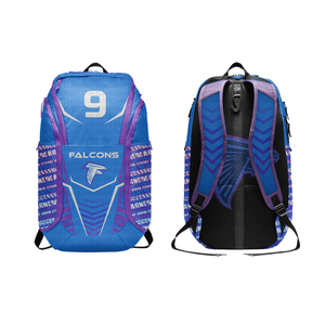 OEM ODM Sports Sublimated <b>Backpack</b> <b>College</b> School Travel Business Book Doctor Shopping Bag Light Weight Casual Daypack - Product Image 2