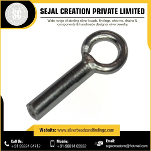 Qualité d'exportation de composants et de résultats de bijoux en argent sterling de taille personnalisable - Product Image 6