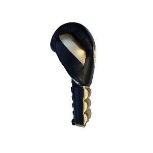 Gants de boxe dorés, gants de combat professionnels noirs et gants de boxe Muay Thai MMA pour le sparring - Product Image 4