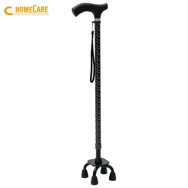 Rehabilitation therapy supplies Foam handle mini four crutches