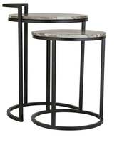 Table ronde en fer de luxe, fabriquée en Inde, design unique et moderne, décoration de salon pour Diwali, haute qualité pour la maison