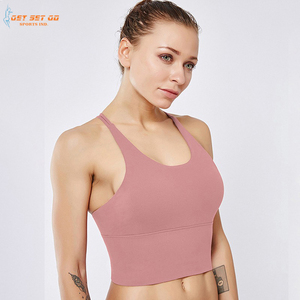 Sujetador de Gimnasio Profesional personalizado para mujer para deportes, ligero, transpirable, de talla grande, sujetador para Fitness y correr, nuevo Yog - Product Image 2