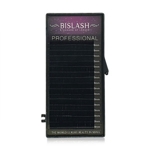 622) Vassoio di ciglia singole BISLASH Volume Lash J curl 0.03 Produttore coreano di ciglia Classic - Product Image 2