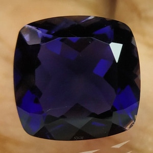 11mm corte de cojín natural IOLITE "Precio de fábrica al por mayor Piedra preciosa suelta facetada de alta calidad por quilate" | NATURAL IOLITE | - Product Image 4
